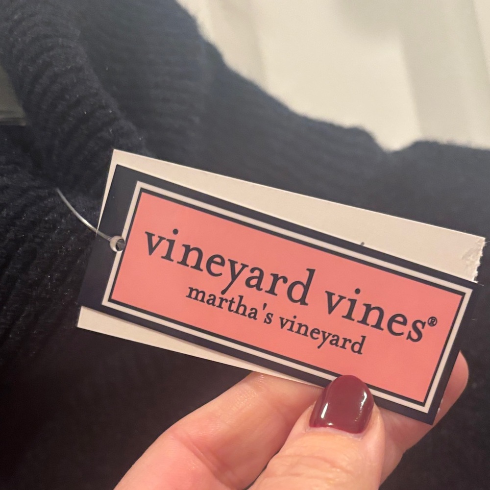 NWT ‘Vineyard Vines’ Argyle Wool Blend Sweater - Picture 3 of 9
